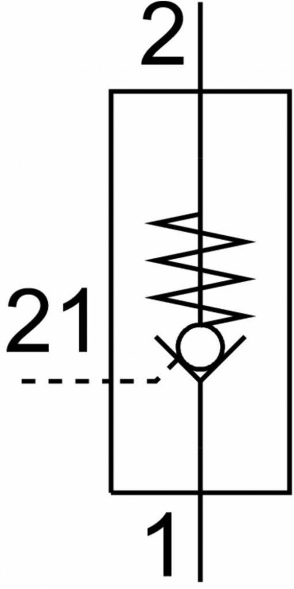 HGL-1/4-QS-10 Управляемый обратный клапан