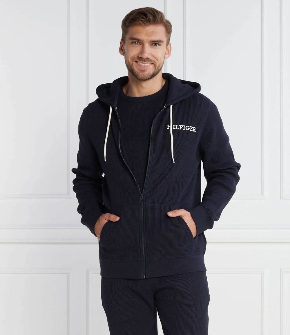 Худи FULL ZIP HOODIE Tommy Hilfiger - темно-синий(UM0UM03131)