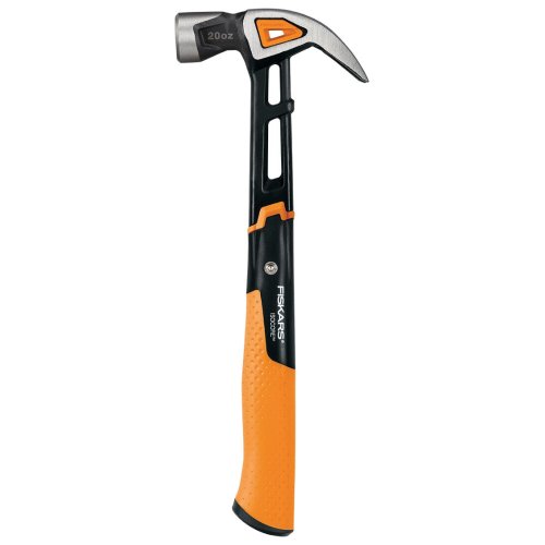 Молоток Fiskars с загнутым гвоздодёром  L20oz/13.5   1027203
