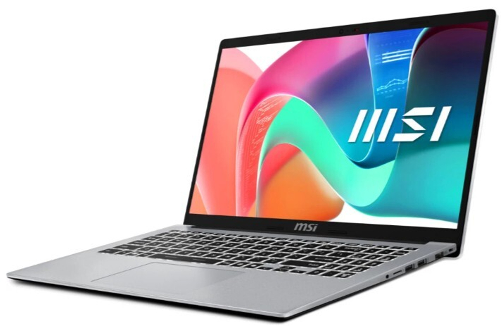 Ноутбук  MSI Modern 15 F13MG-201XRU 15.6 ", Core i5, 16 Гб RAM, 512 Гб SSD, Iris Xe Graphics, Серебристый