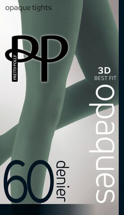 Бархатистые колготки Coloured Opaques (Размер: S-M) (Цвет: оливковый)