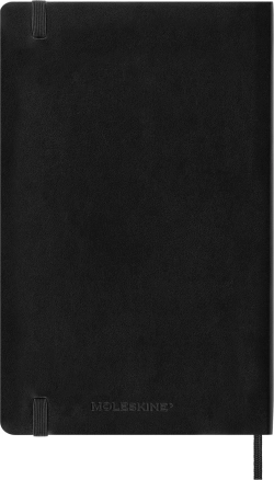 Еженедельник Moleskine (DSB12WN3) Classic Soft WKNT Large 130х210мм 144стр. мягкая обложка черный