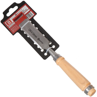 Долото-стамеска 24 мм, рук дерев, Bartex, 1248324, шт