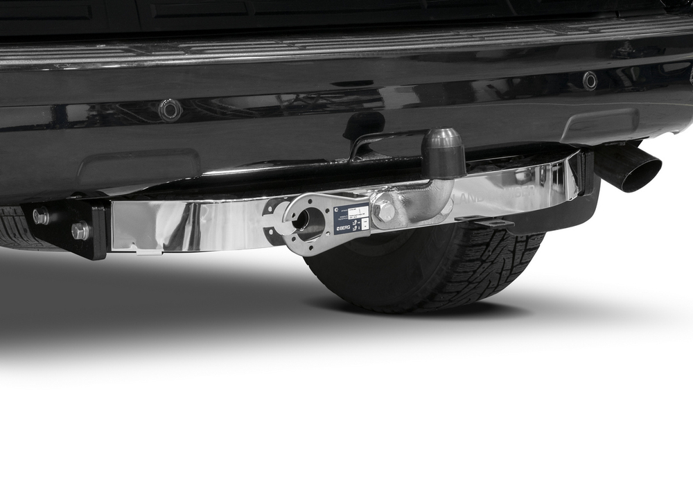 Фаркоп торцевой c электрикой Smart для Toyota Land Cruiser Prado 150 (кроме Black Onyx) 2009-2020 2020-н.в., с нерж. накладкой, шар F, 1500/75 кг, F.5714.002