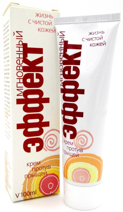 Мгновенный Эффект Крем против прыщей, 100 мл
