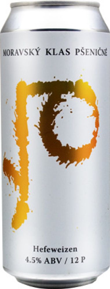 Пиво Велка Морава Моравский Клас Пшеничное / Velka Morava Moravsky Klas Psenicne 0.45 - банка