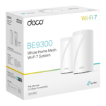 TP-Link Deco BE65 Pro (2-pack) BE9300 Трехдиапазонная домашняя Mesh-система Wi-Fi 7