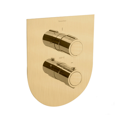 Встраиваемый термостатический смеситель для душа на 1 выход URBAN CHIC 212411SOC золото