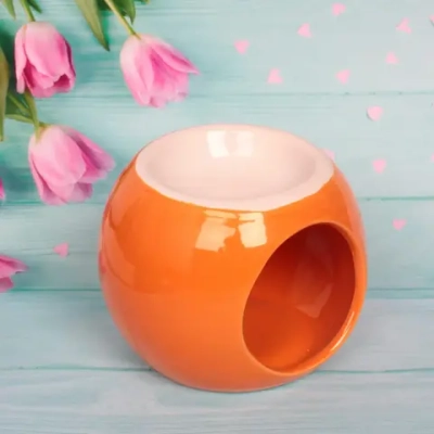 Аромалампа «Радуга» 7,5*9*8см цвет оранжевый