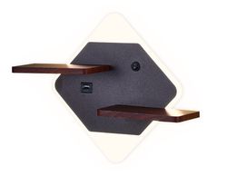 Ambrella Настенный светодиодный светильник с выключателем, USB портом и полкой Wall FW101
