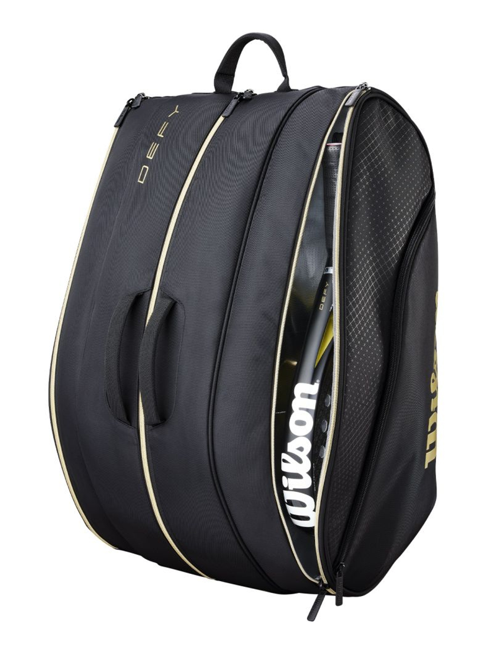 Сумка для Падел Wilson Defy V1 Padel - black/gold