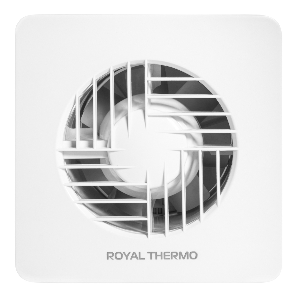 Вентилятор вытяжной Royal Thermo Trident RAFT 100 HT с таймером и гигростатом