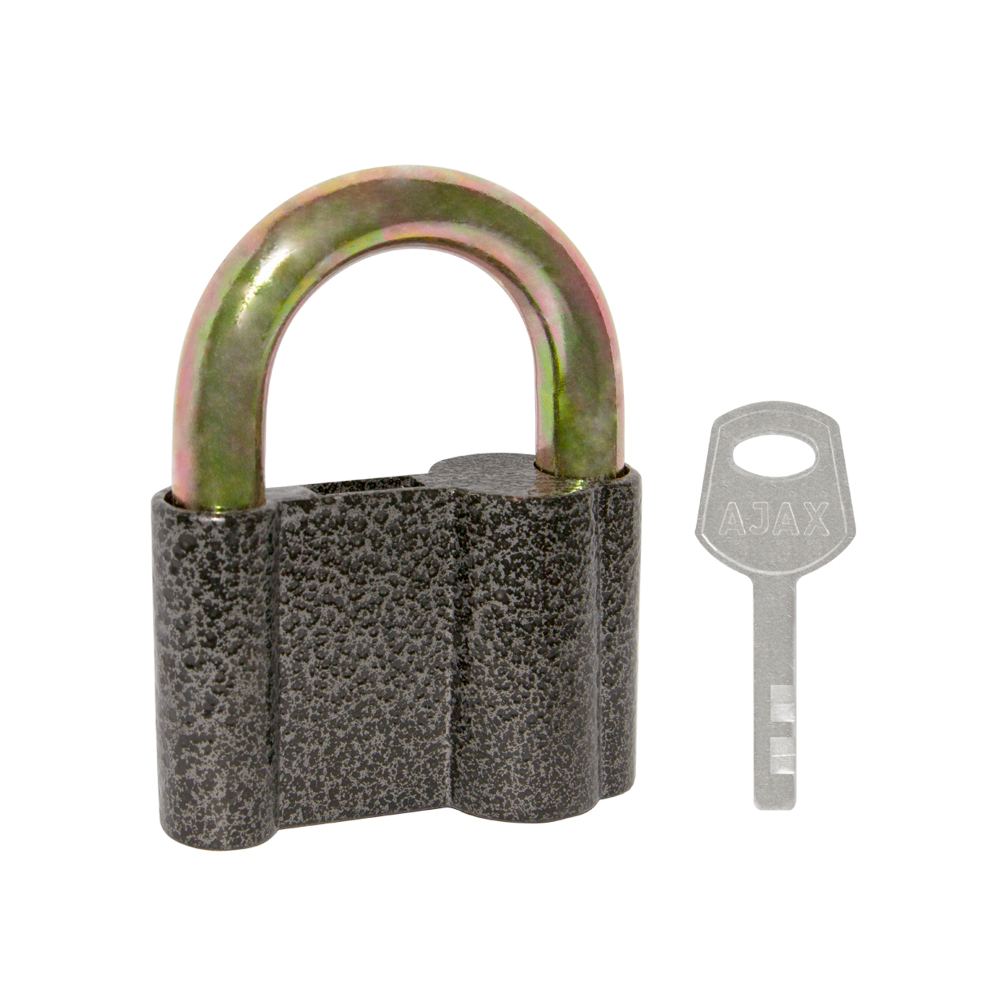 Замок навесной PD-4070 (PD-40-70) 3 fin key /коробка