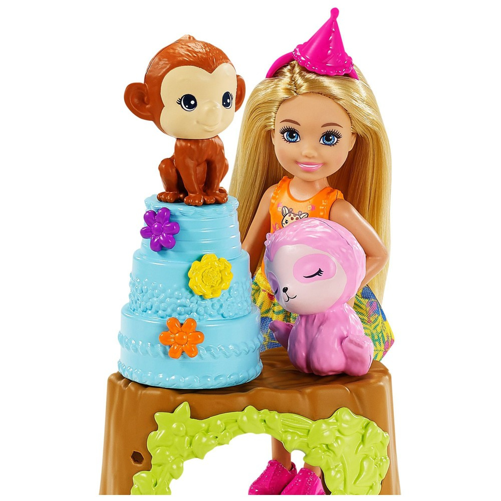 Barbie Chelsea The Lost Birthday - Набор День Рождения с сюрпризом Кукла Челси + Аксессуары GTM84
