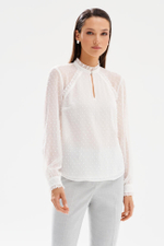 23575 Блузка женская (молочный)