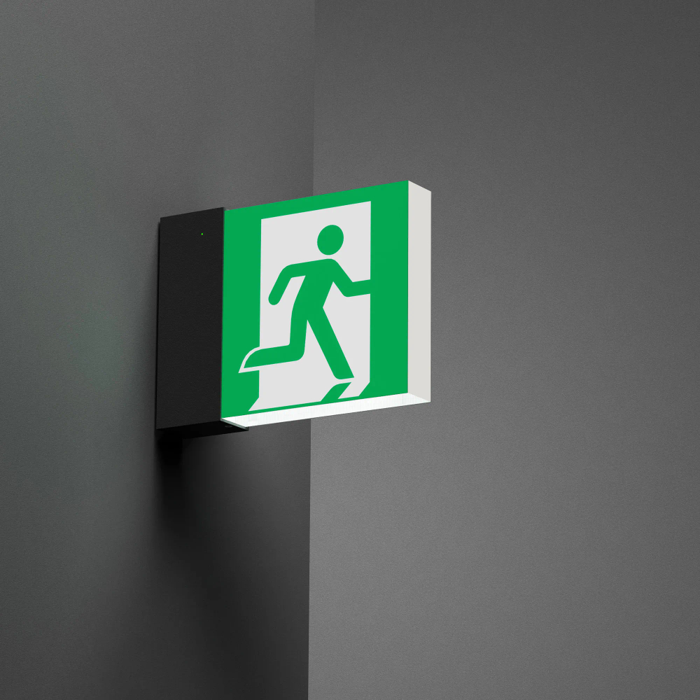 Световой указатель EMG-MARK-S-3H-BK (Arlight, IP40 Металл, 5 лет) 059801