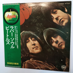 Винтажная виниловая пластинка The Beatles Rubber Soul (Japan 1972)