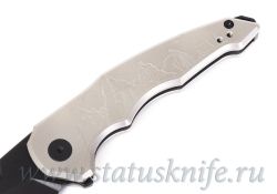 Нож Hoback OneSam Ti CPM-20CV DLC Black Camping Graphicфотография - 3