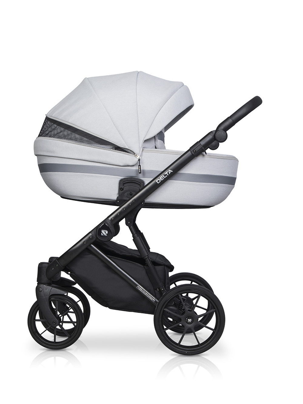 Детская коляска Riko Basic Delta 2 в 1 01 grey fox
