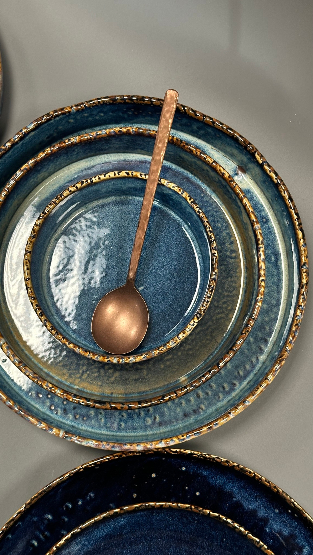 Салатник 13*13*4,9 см 500 мл ,фарфор,серия "Aqua Blue" P.L.