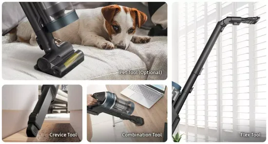 Пылесос Samsung Bespoke Jet complete extra, зеленый