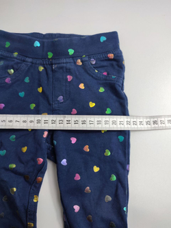 Штаны Voung Dimension с принтом сердец на 6-9 месяцев