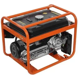 Генератор бензиновый CARVER PPG-6500 ( 5,5 кВт, бак 25 л ) / бензогенератор / резервное питание