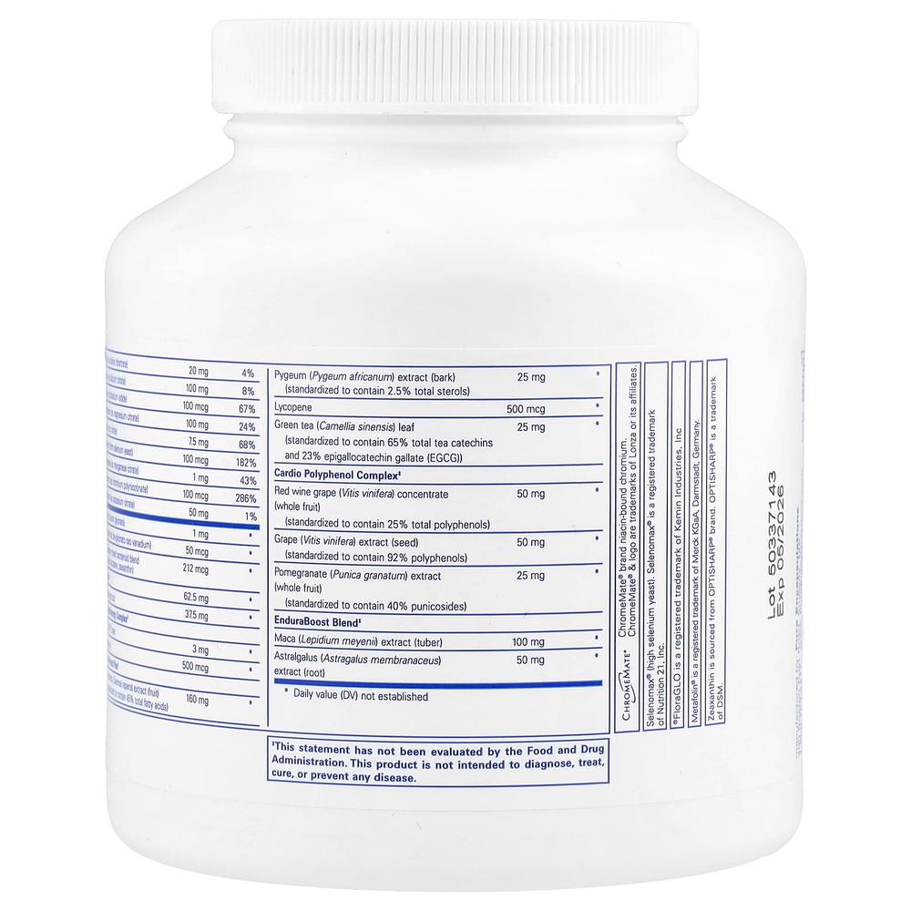 Pure Encapsulations, Питательные вещества для мужчин, 180 капсул