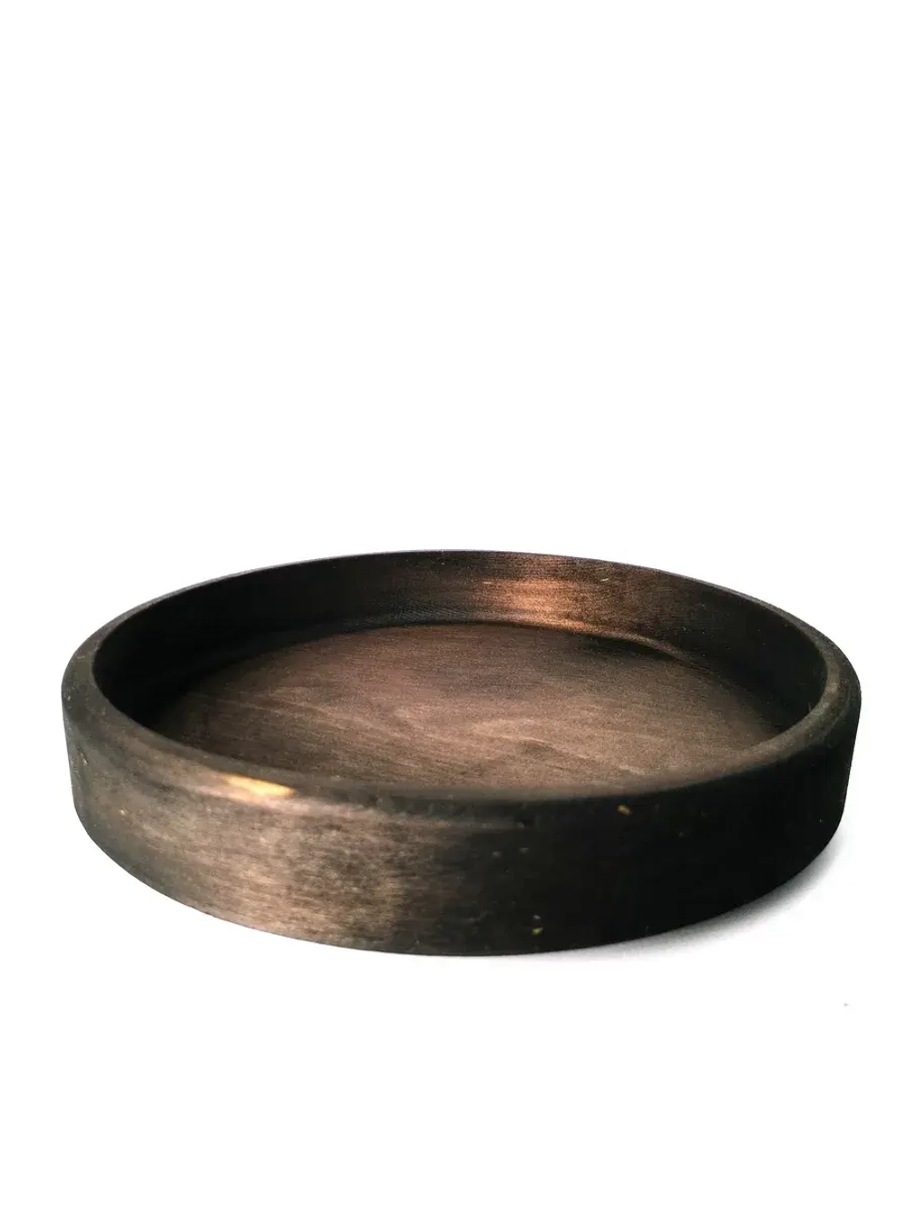 Тарелка деревянная из массива кедра