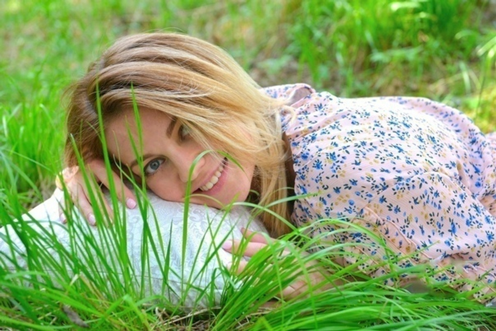 Подушка для бани и сна из трав