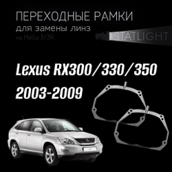 Переходные рамки для замены линз на Lexus RX300/330/350 2003-2009 AFS