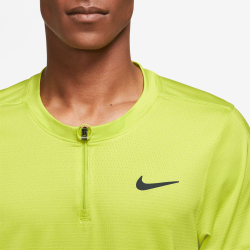 Мужское теннисное поло Nike Dri-Fit Advantage Court Polo Men - Lime