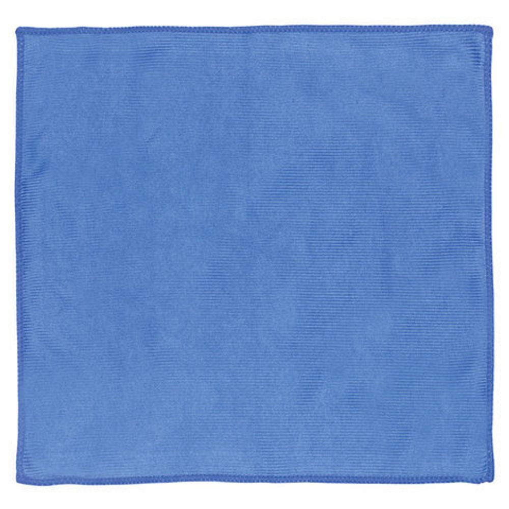 Салфетка из МИКРОФИБРЫ для стекла и оптики 30х30 см, синяя, 250 г/м2, LAIMA, 601256