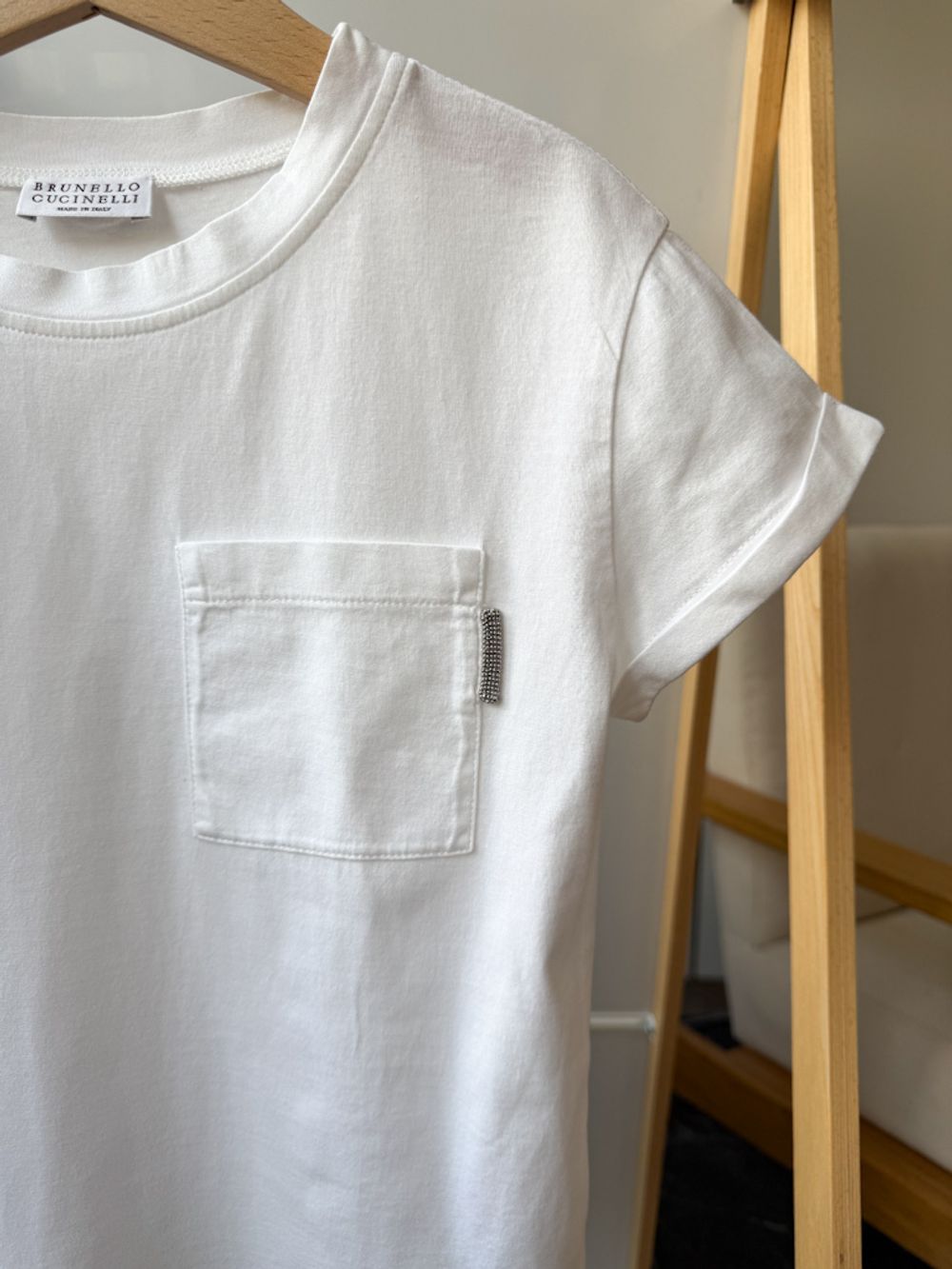 Хлопковая футболка Brunello Cucinelli, 128