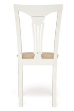 Стул - Гермес/ Hermes дерево гевея, 43х49х94см, butter white, ткань песочная (Jaffy 104-58)