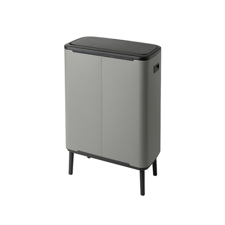 Мусорный бак Bo Touch Bin HI 2x30л Brabantia Минерально-серый