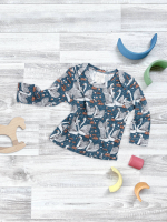 Футболка с длинным рукавом Mjölk Лебеди