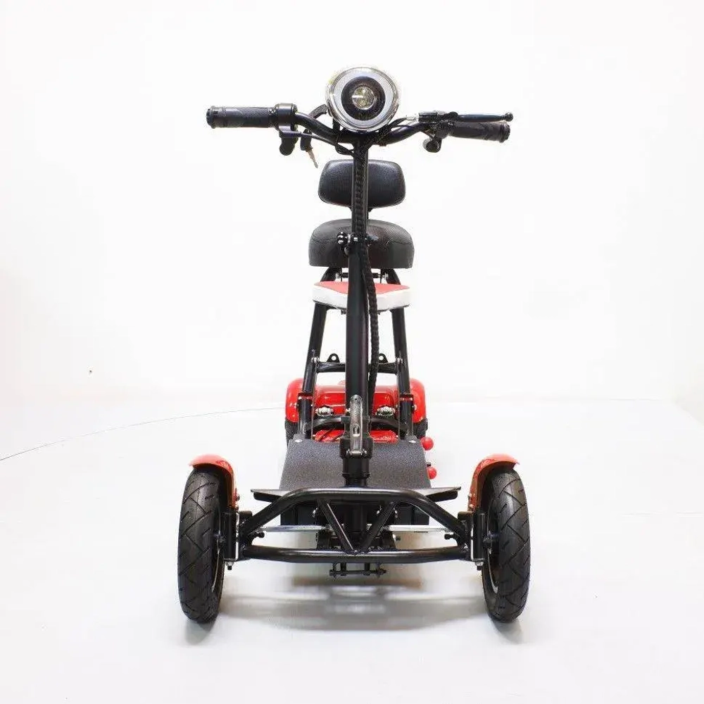 Электротрицикл Green Camel Кольт 510 (36V 10Ah 2x250W) задние мотор-колеса с сиденьем