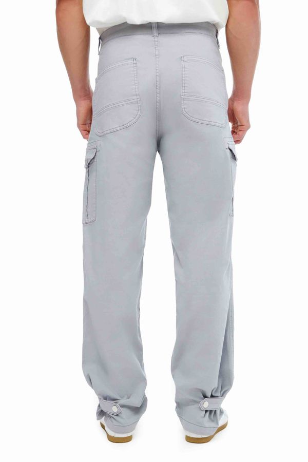 Брюки Cargo Base серые - фото 2