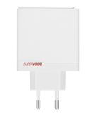 Зарядное устройство сетевое (СЗУ) OnePlus SuperVooc + кабель (VCBAOBCH) USB, 100W, белый