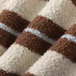 Свитер Ymkashix Soft Strips белый/кофейный