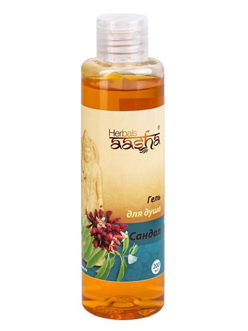 Гель для душа Сандал  Aasha Herbals