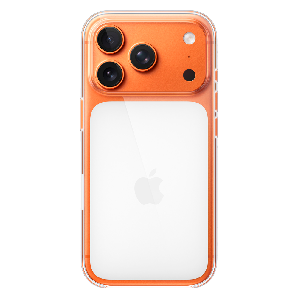 Прозрачный чехол Apple Clear Case with MagSafe для iPhone 17 Pro