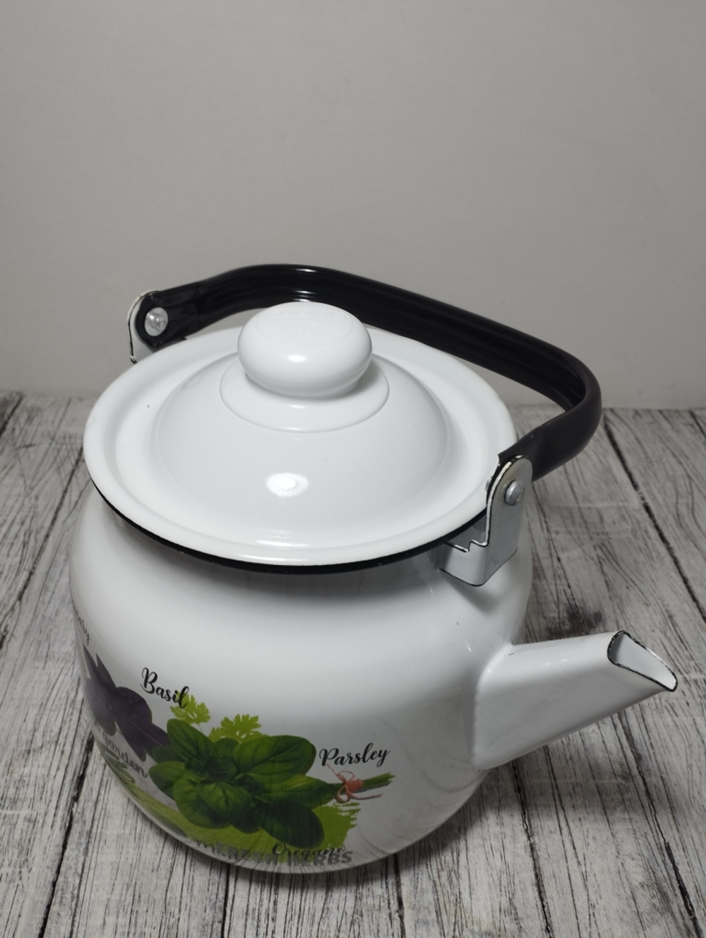 Чайник 3,5 л Декор 2713/4 Базилик