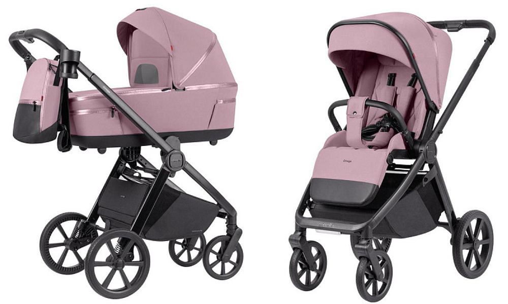 Коляска 2 в 1 Carrello Omega Plus CRL-6540 Galaxy Pink