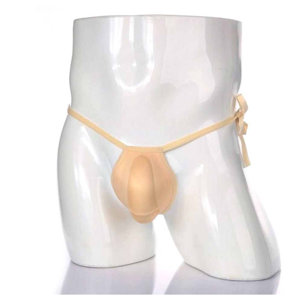 Мужской вкладыш PUSH UP бежевый Romeo Rossi RR1023-20