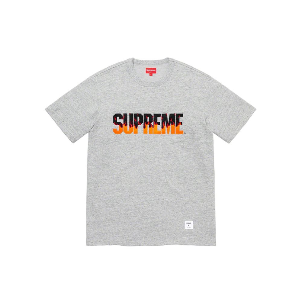 Supreme FW19 Week 1 Flame S/S Top Logo T