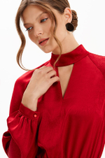 51701 Платье женское (бургунд)