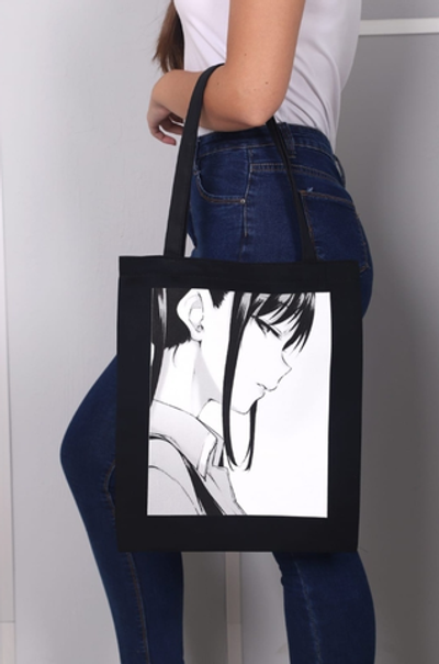 Сумка-шоппер 34х36см. "MANGA ANIME" (BrunoVisconti)