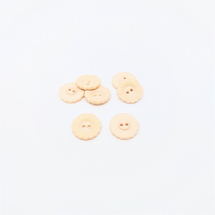 Пуговицы №729, 15мм, цв.бежевый (LF K-96)